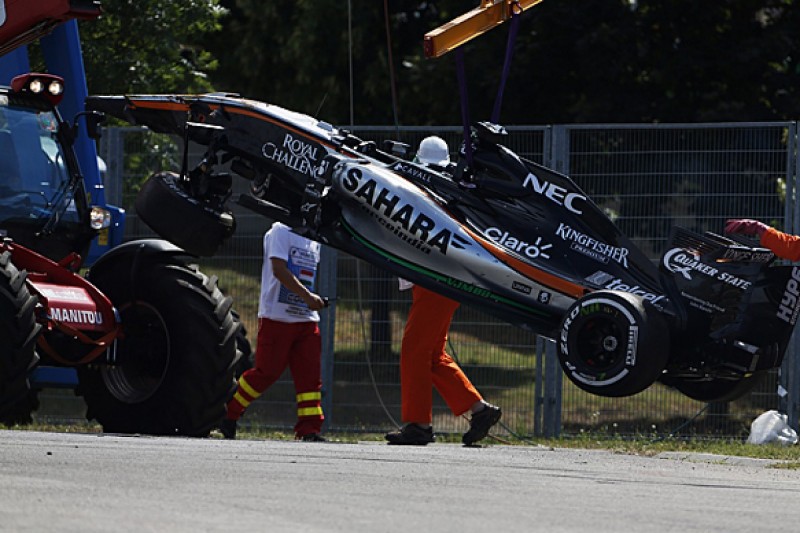 Force India F1 team confident in design after Hungarian GP failures