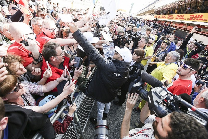 Lewis Hamilton fans' most popular driver, Ferrari wins teams vote