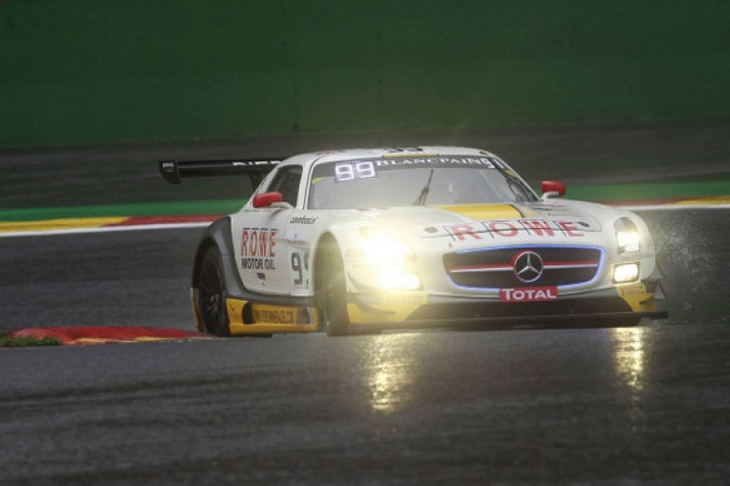 Spa 24 Hours: #99 Rowe Racing Mercedes-Benz leads after six hours