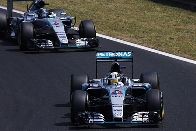 Hungarian GP FP3: Lewis Hamilton marginally ahead of Nico Rosberg