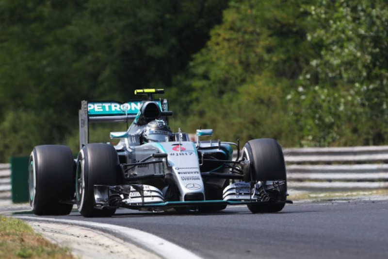 Nico Rosberg 'all over the place' in Hungarian GP qualifying