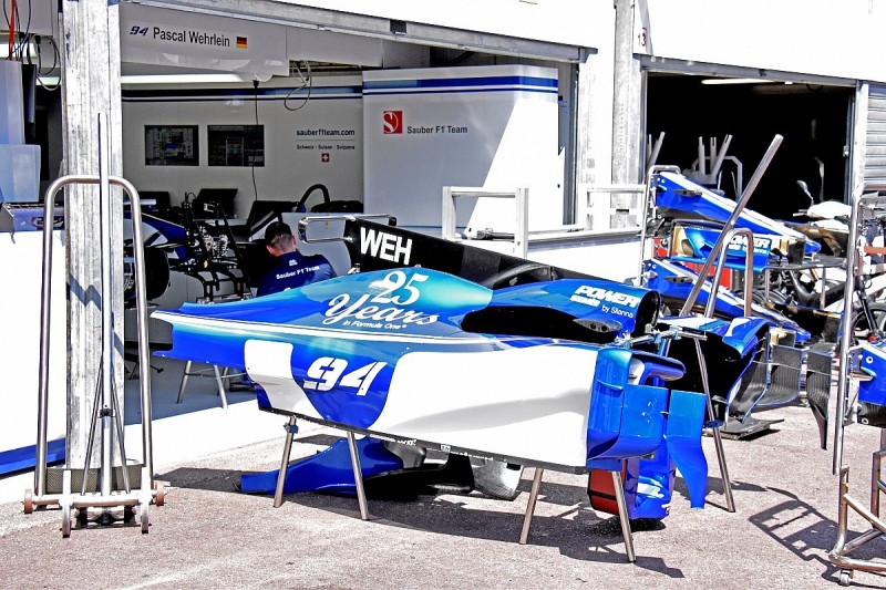 Sauber F1 team completes delayed upgrade package for Monaco GP