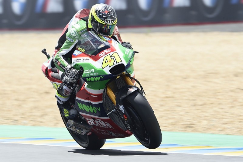 Aprilia's Espargaro calls MotoGP championship position 'a disaster'