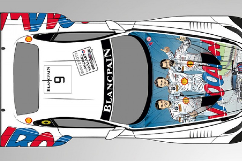 BMW unveils Alex Zanardi's Vaillant cartoon livery for Spa 24 Hours