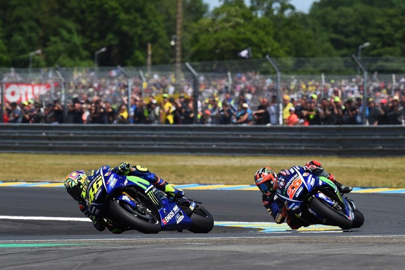 Rossi felt 'a little cheated' by Vinales in Le Mans MotoGP battle