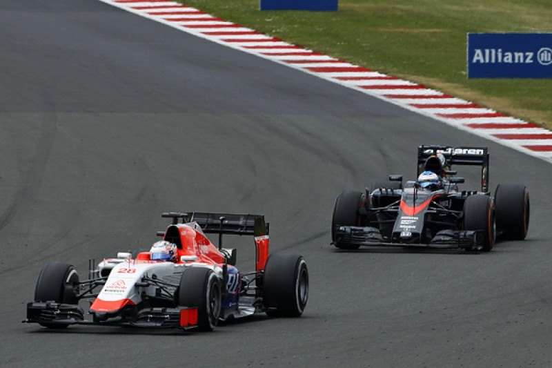 Racing penalised cars a balancing act, says Manor F1's Will Stevens