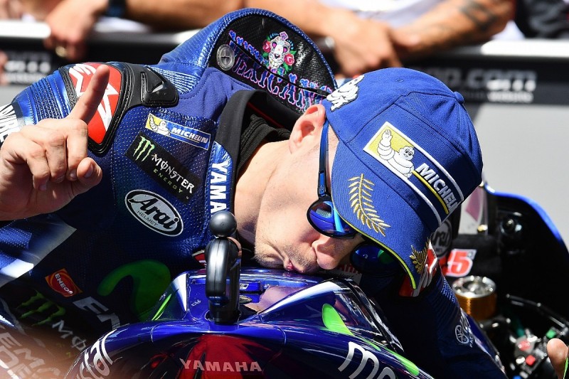 Le Mans MotoGP: Maverick Vinales wins after Valentino Rossi errors