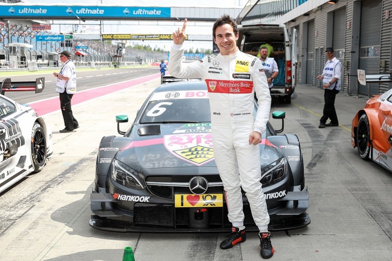 Lausitzring DTM: Robert Wickens denies Tom Blomqvist pole