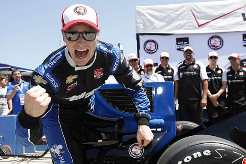 Milwaukee IndyCar: CFH's Josef Newgarden takes first pole