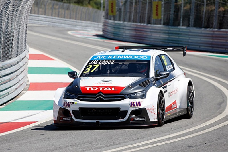 Vila Real WTCC: Citroen's Jose Maria Lopez and Ma Qing Hua on poles
