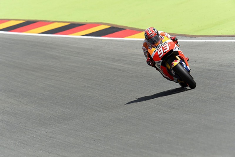 Sachsenring MotoGP: Marc Marquez still on top in practice for Honda