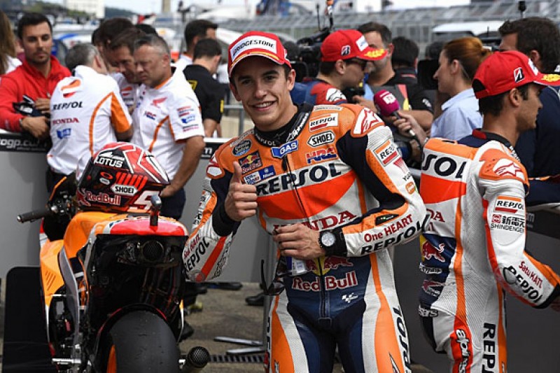Sachsenring MotoGP: Marc Marquez takes another German GP pole
