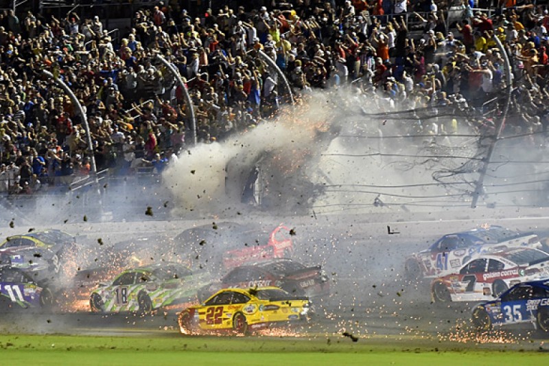 Daytona NASCAR: Dale Earnhardt Jr wins, Austin Dillon in huge crash