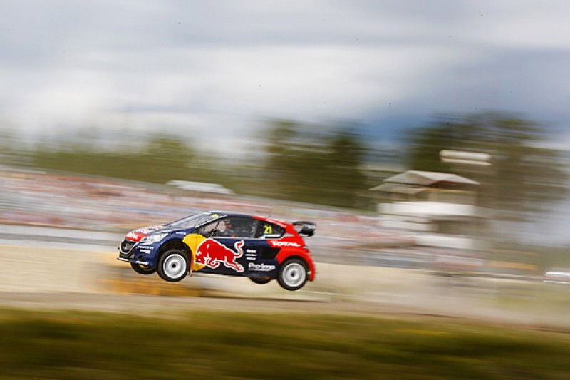 Holjes World Rallycross: Timmy Hansen leads for Peugeot-Hansen