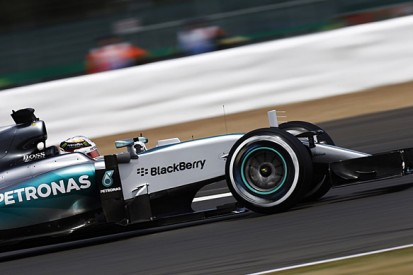 British GP: Lewis Hamilton leads practice, trouble for Nico Rosberg