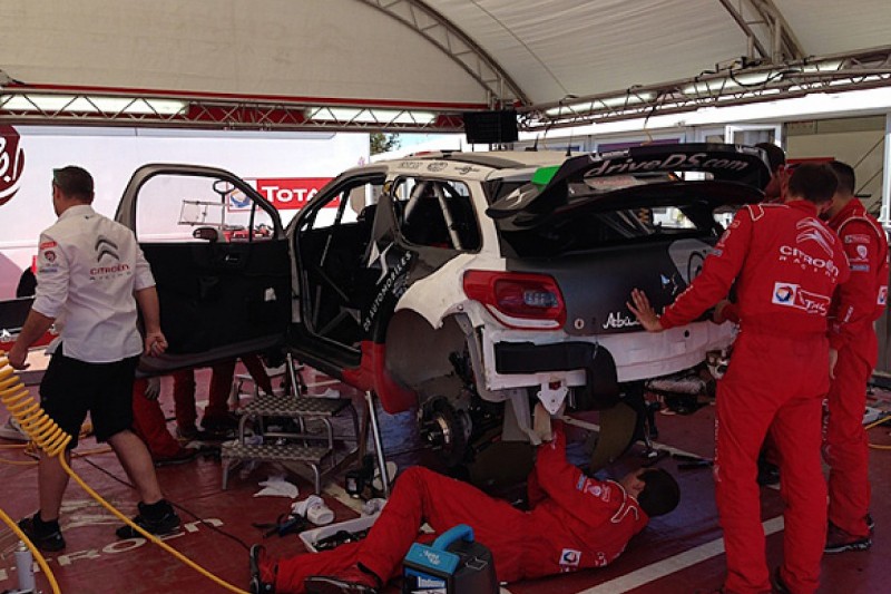 WRC Rally Poland: Meeke's Citroen can be fixed to start after crash