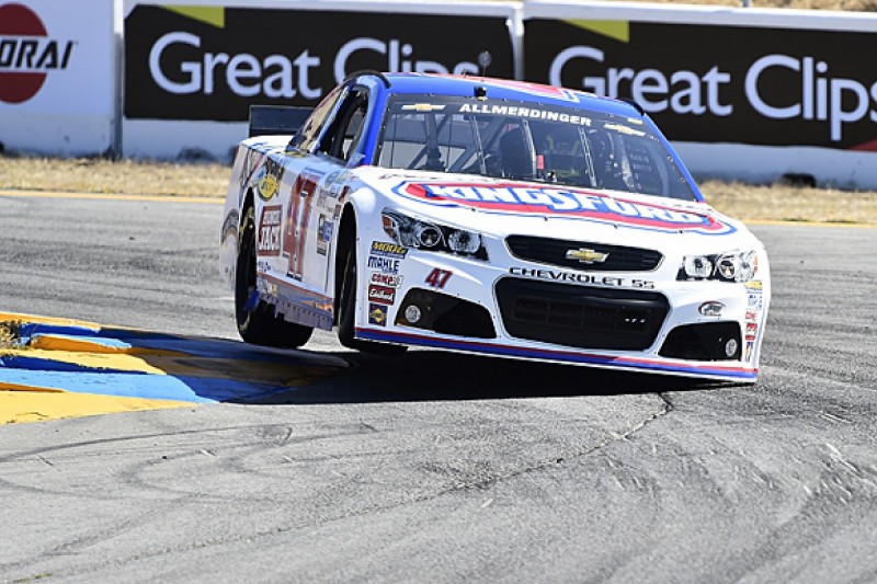 Sonoma NASCAR: AJ Allmendinger takes pole ahead of Kurt Busch