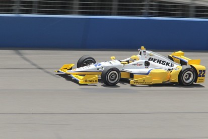 Fontana IndyCar: Pagenaud leads Castroneves in all-Penske front row