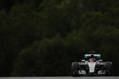 Mercedes' Wehrlein tops rain-hit first day of Austrian F1 test
