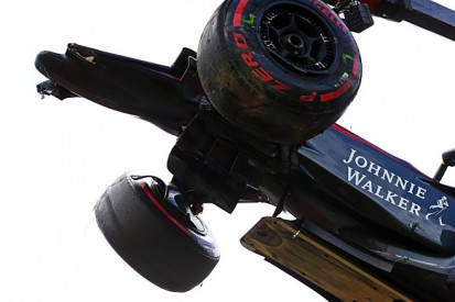 McLaren F1 test scales back test plan after Fernando Alonso's crash