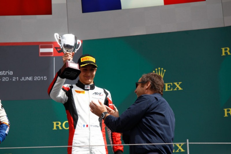 Red Bull Ring GP3: Esteban Ocon excluded from race two podium