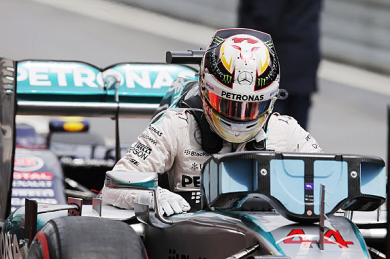 Austrian GP: Lewis Hamilton thought he'd lost F1 pole with spin