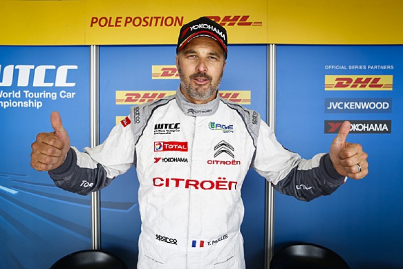 Slovakia WTCC: Yvan Muller beats Jose Maria Lopez to pole