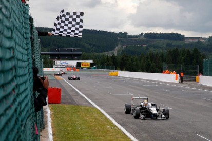 European F3 Spa: Charles Leclerc wins race one after rivals collide