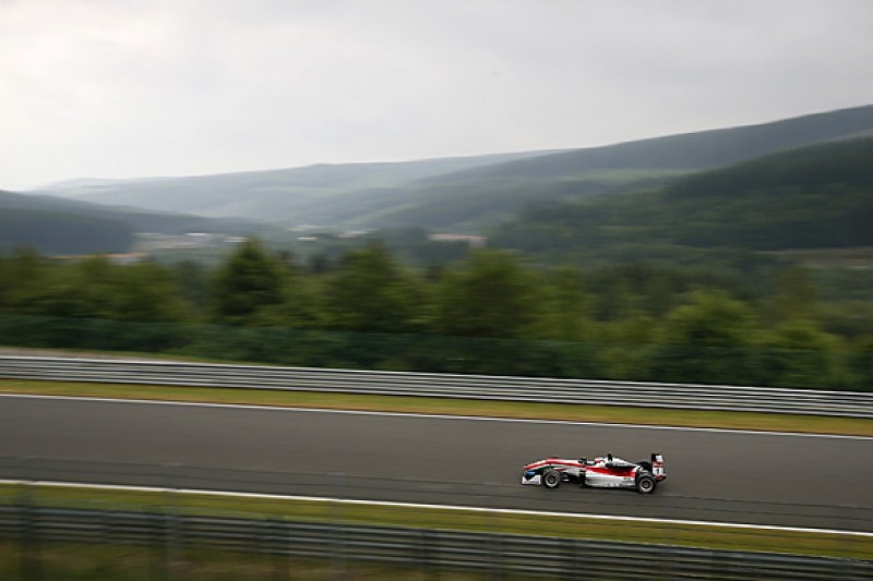 Spa European F3: Felix Rosenqvist leads strike-delayed practice
