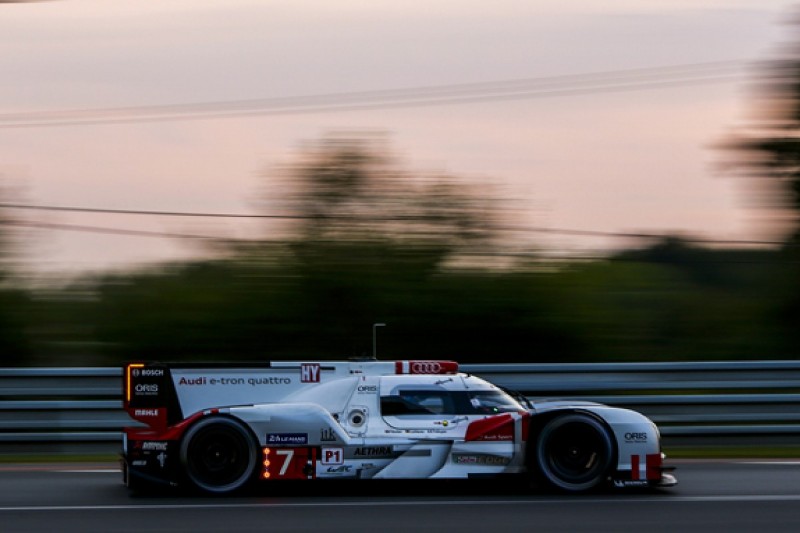 Le Mans 24 Hours: Lead Audi chasing Hulkenberg Porsche hits trouble