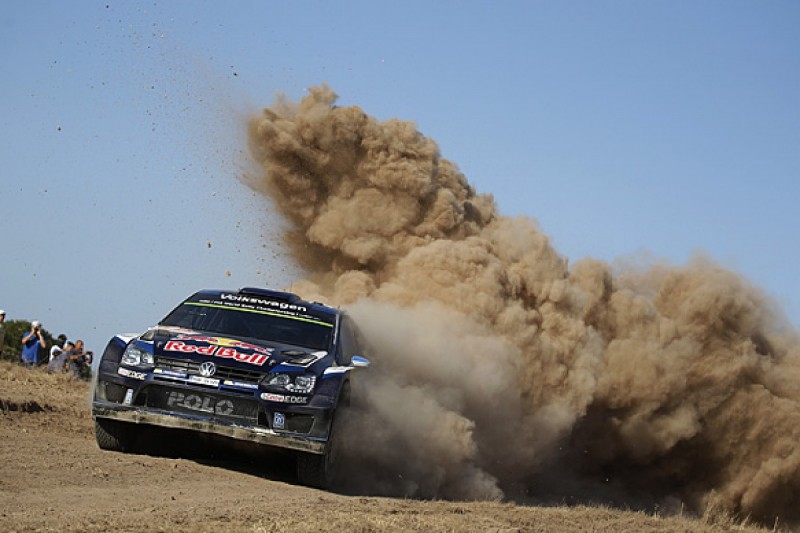 Rally Italy: Sebastien Ogier leads, Hayden Paddon hits trouble