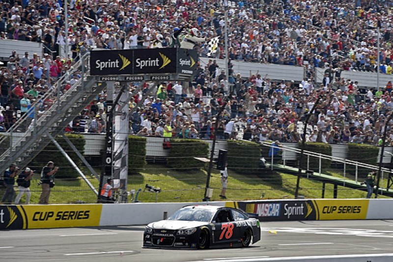 Pocono NASCAR: Martin Truex Jr and Furniture Row finally win