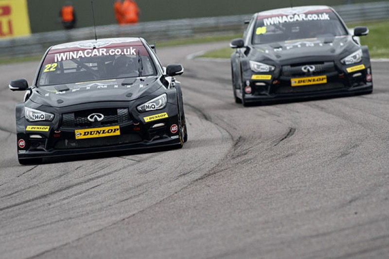 Support our Paras team down to one Infiniti for Oulton Park BTCC