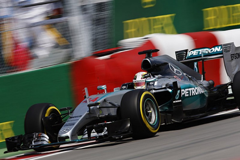 F1 Canadian GP: Lewis Hamilton leads practice as Mercedes dominates