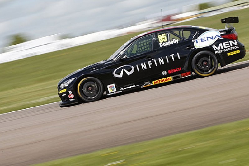 Ex-F1 driver Martin Donnelly working to stay in the BTCC