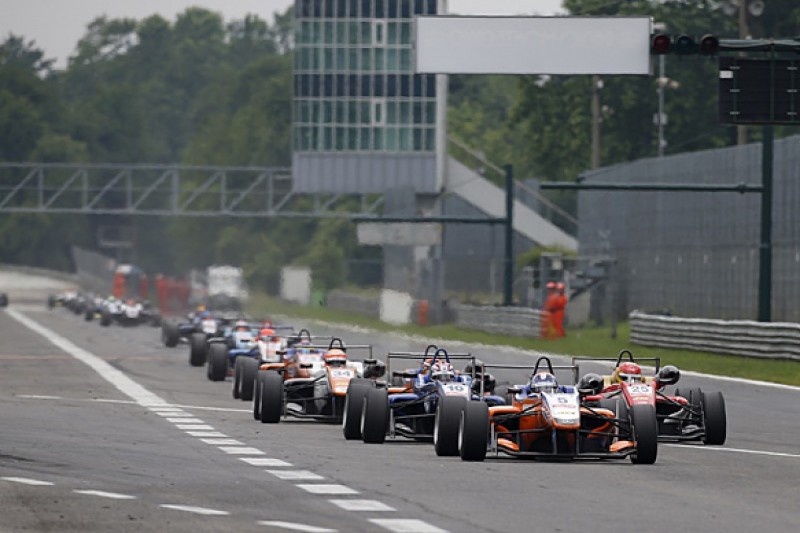 European F3 Monza: Poor driving standards caused race to be stopped