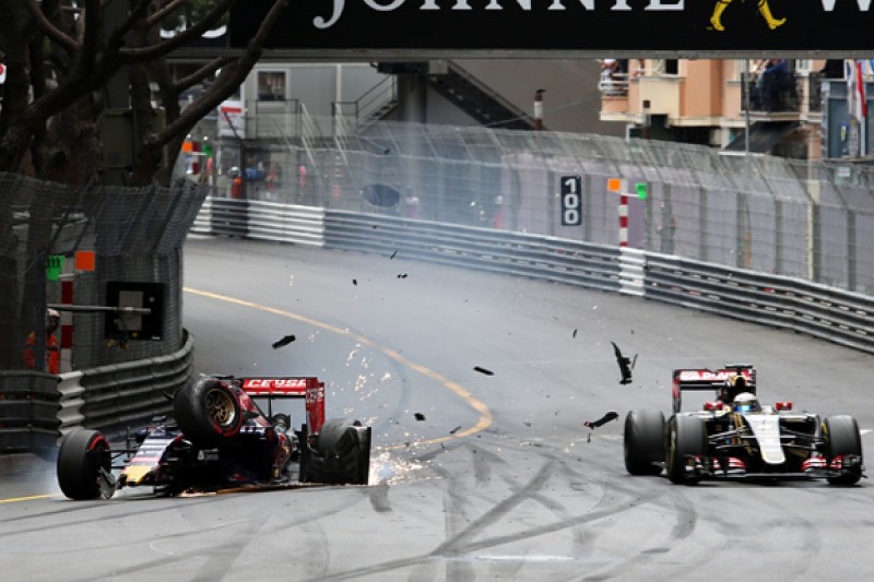 No Monaco GP brake test by Grosjean on Verstappen - Lotus F1 team