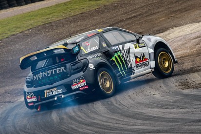 Lydden World Rallycross: Petter Solberg in command on day one