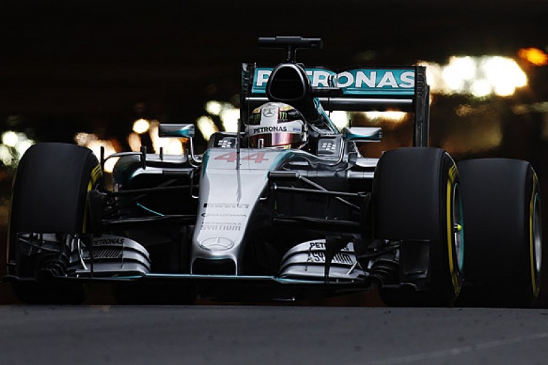 Monaco GP: Lewis Hamilton leads second F1 practice before rain hits