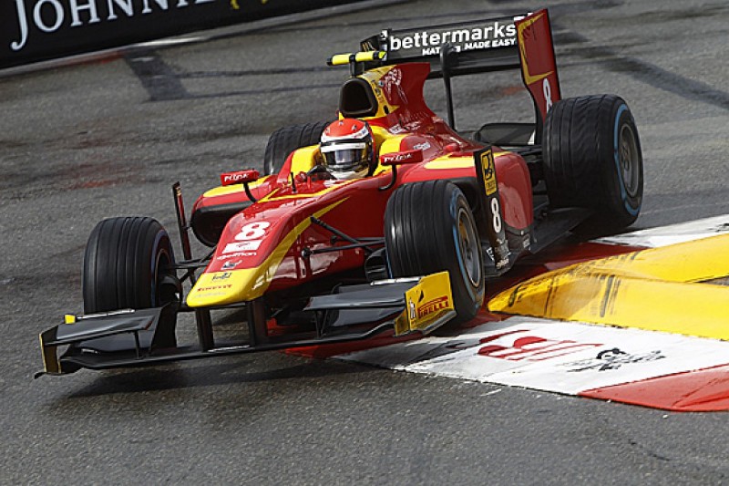 Monaco GP2: Alexander Rossi takes pole position in wet qualifying