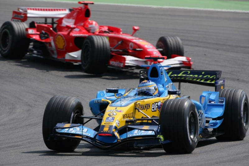 McLaren's Fernando Alonso calls for new Formula 1 tyre war