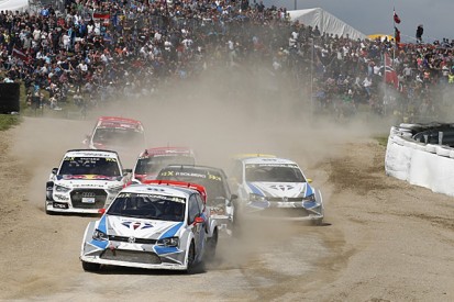 World RX Mettet: Toomas Heikkinen beats Petter Solberg for win