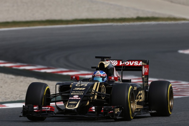 Barcelona Formula 1 test: Palmer and Lotus finish second day on top