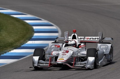 Indianapolis road course: Helio Castroneves fastest in practice