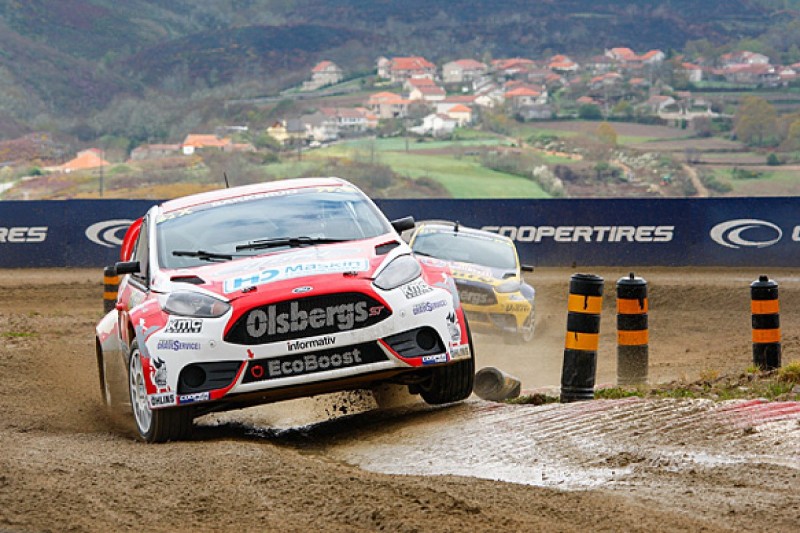 Montalegre World Rallycross: Bakkerud leads day one for Olsbergs