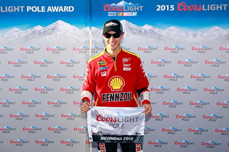 Richmond NASCAR: Penske's Joey Logano claims pole
