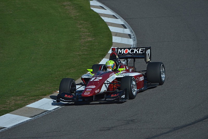 Barber Indy Lights: Spencer Pigot beats Jack Harvey to pole