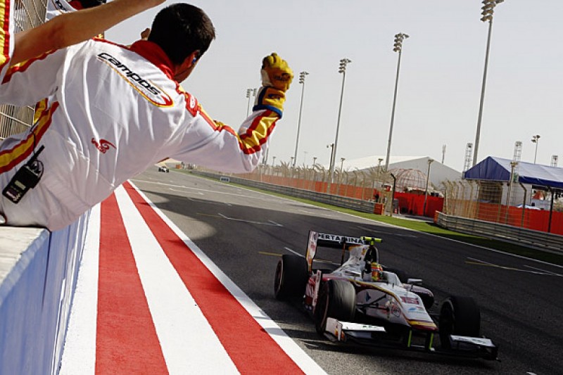 Bahrain GP2: Rio Haryanto claims maiden victory for Campos