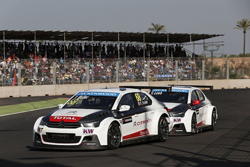 Marrakech WTCC: Yvan Muller resists Sebastien Loeb for race two win