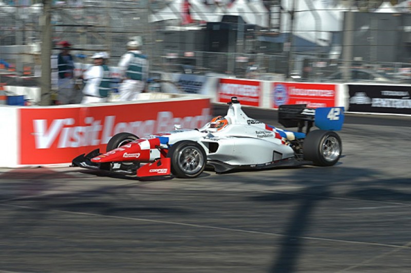 Long Beach Indy Lights: Jack Harvey grabs pole for Schmidt